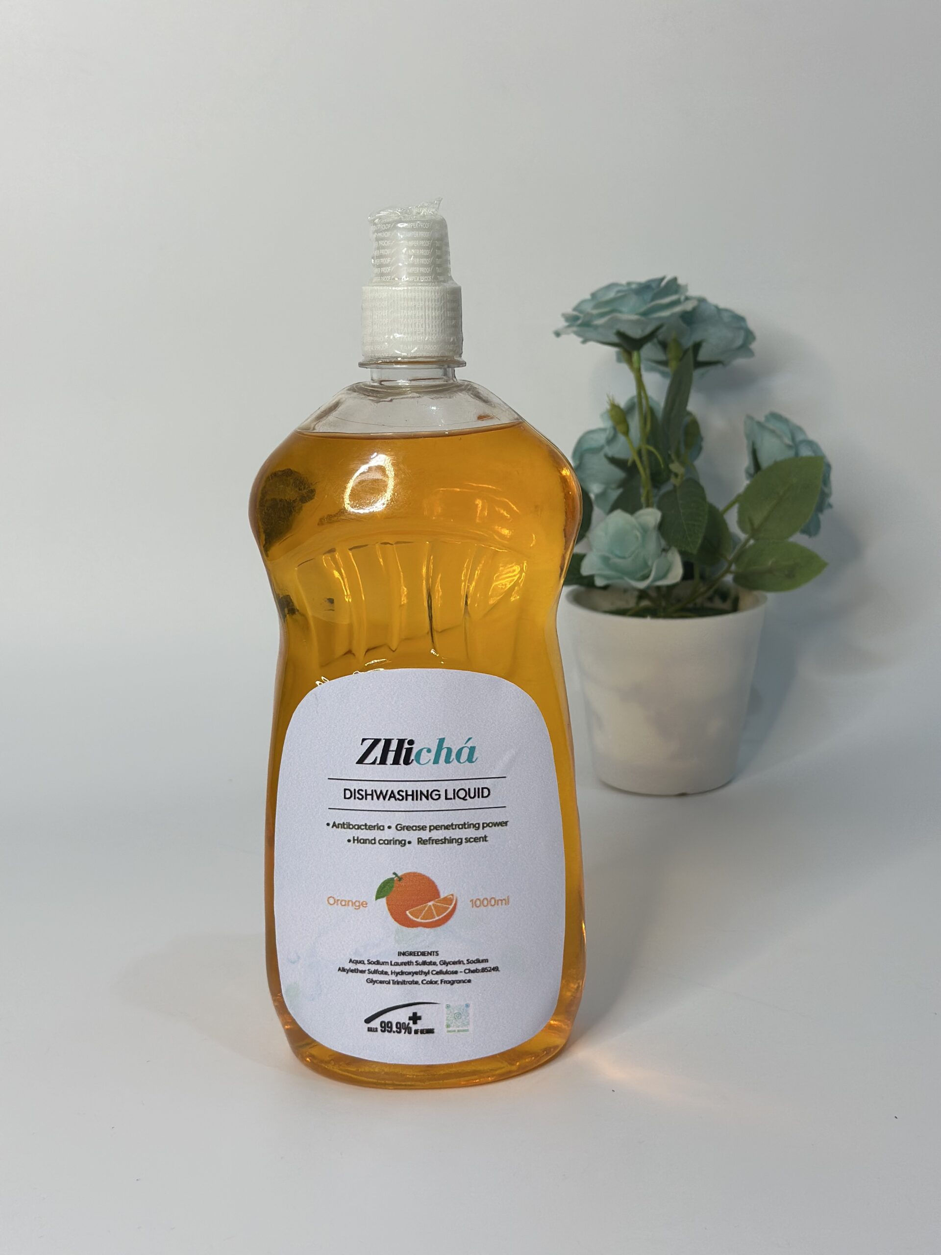 Dishwasing liquid 1000ml, Orange flavour